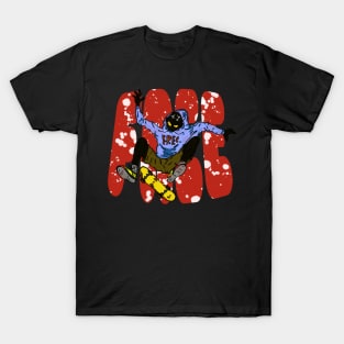 Mysterious Alien Skater T-Shirt